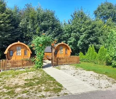 Schlaffass-Camping Gutshof Donauried Gunzburg Bagian luar foto