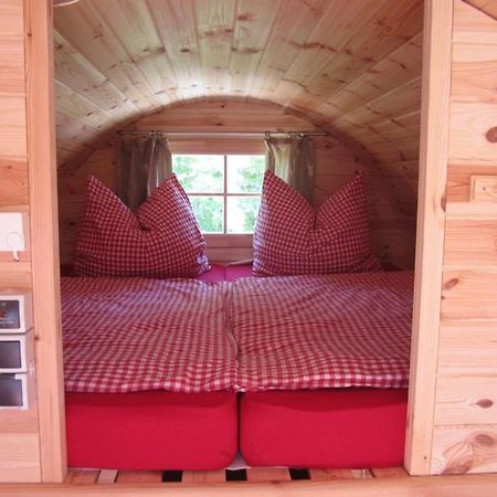 Schlaffass-Camping Gutshof Donauried Gunzburg Bagian luar foto