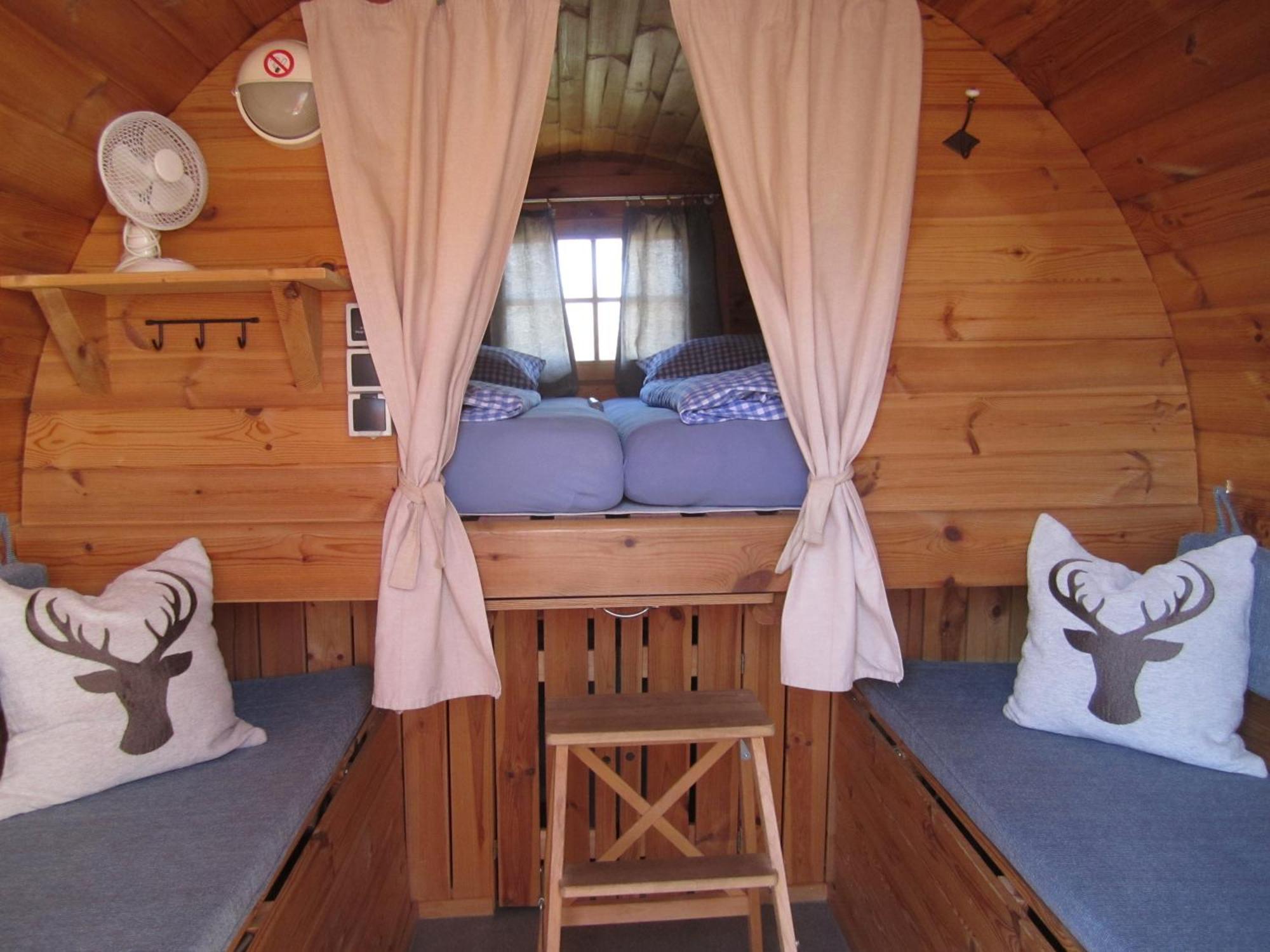 Schlaffass-Camping Gutshof Donauried Gunzburg Bagian luar foto